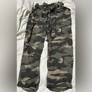 Rewash Olive Camouflage Pants